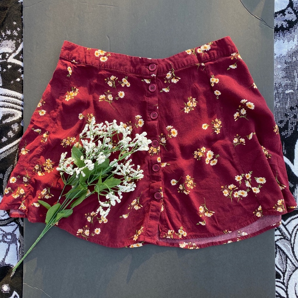 FLORAL SKIRT